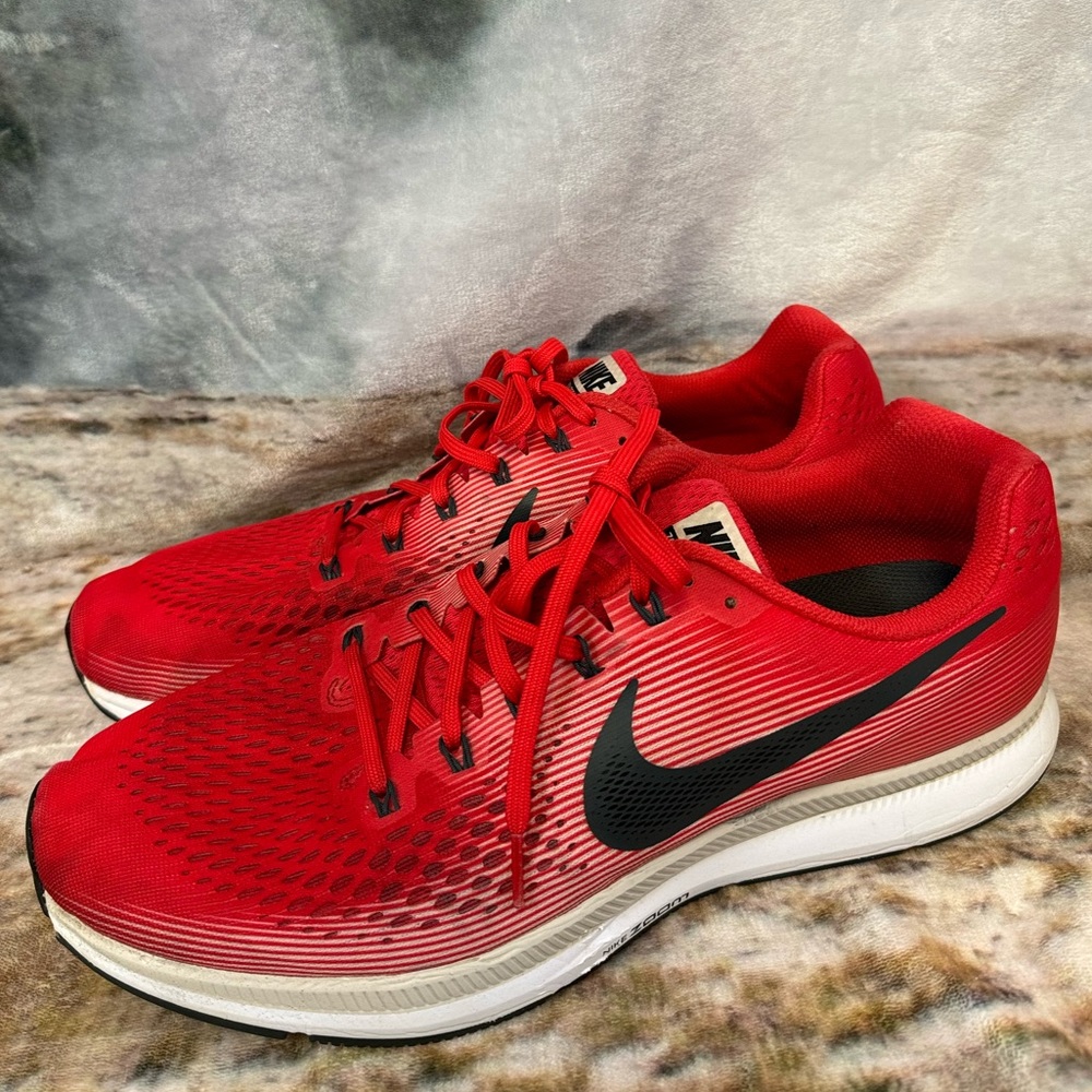 Nike Zoom Pegasus Red Running Shoe Size 15